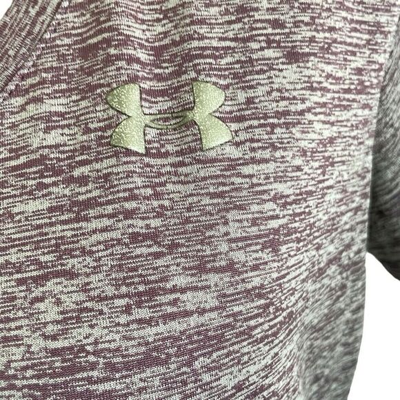 Under Armour Purple Heather SS HeatGear Loose Tee - Free w/Purchase!! - Picture 4 of 6